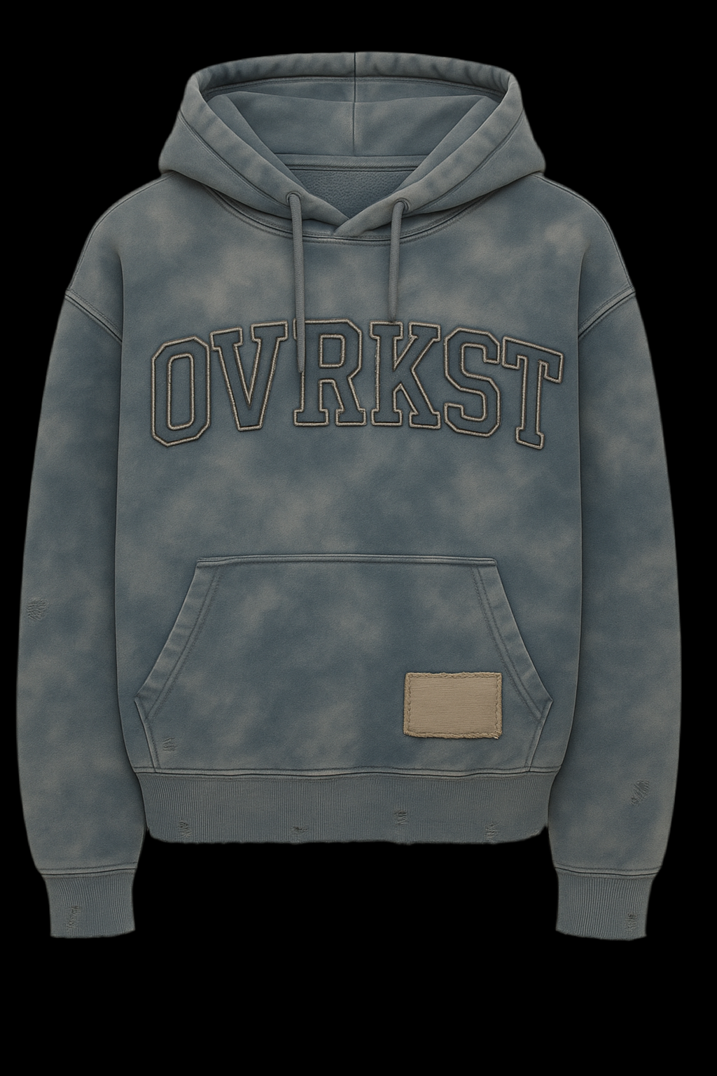 OVRKST First Edition Distressed Hoodie – Drop 001 (Only 5 Made)
