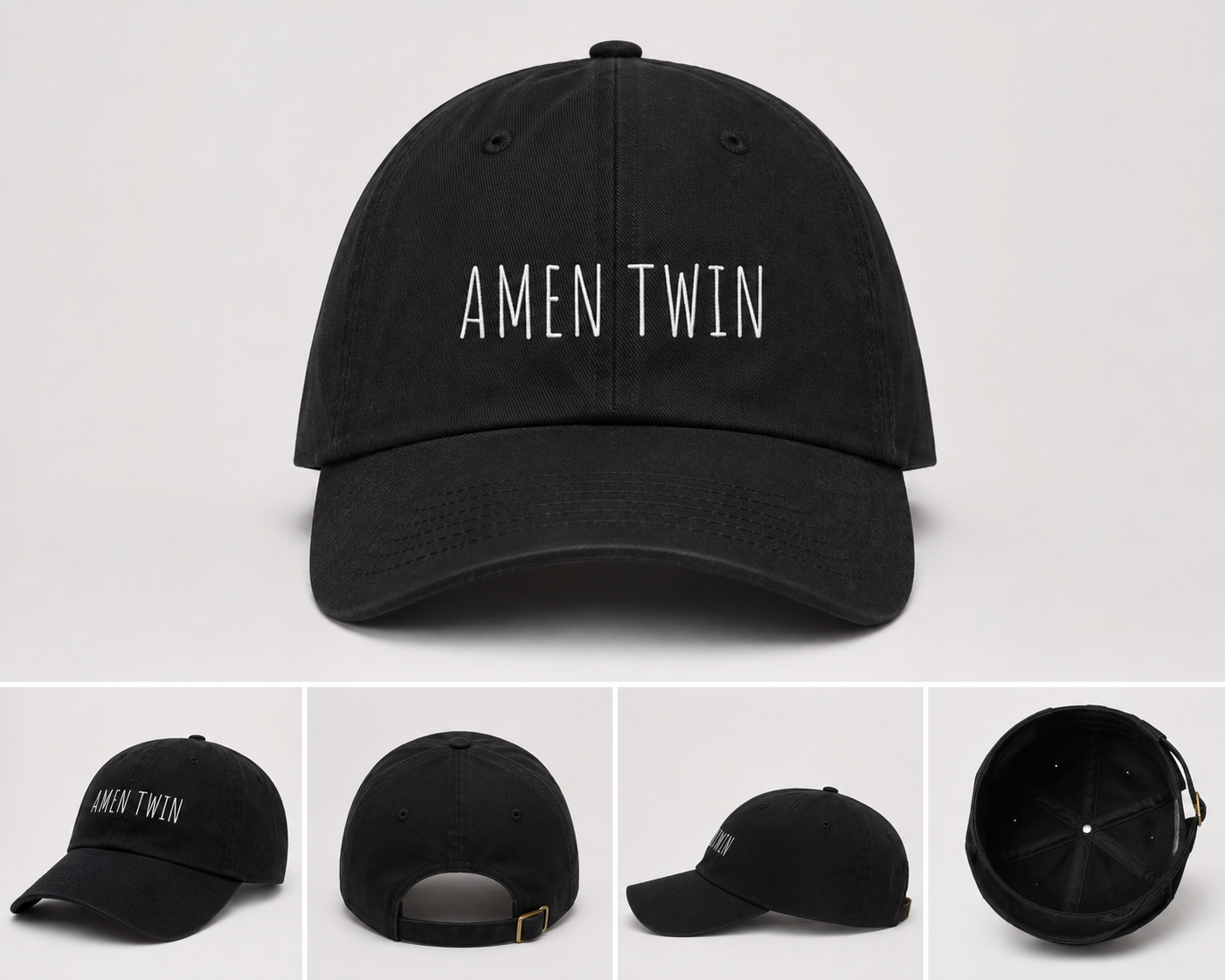Amen Twin Dad Hat
